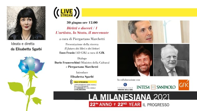 Milanesiana21: Piergaetano Marchetti, Dario Franceschini, Enzo Frasio Milanesiana21: Piergaetano Marchetti, Dario Franceschini, Enzo Frasio