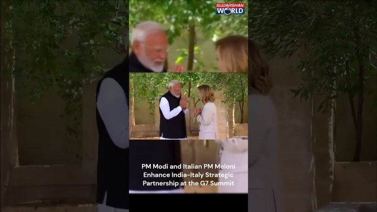 PM Modi & Italian PM Meloni Enhance India-Italy Strategic Partnership at the G7 Summit PM Modi & Italian PM Meloni Enhance India-Italy Strategic Partnership at the G7 Summit