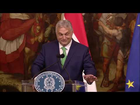 Adesso live. Dichiarazioni congiunte di Giorgia Meloni con Primo Ministro Ungheria, Viktor Orbán. Adesso live. Dichiarazioni congiunte di Giorgia Meloni con Primo Ministro Ungheria, Viktor Orbán.