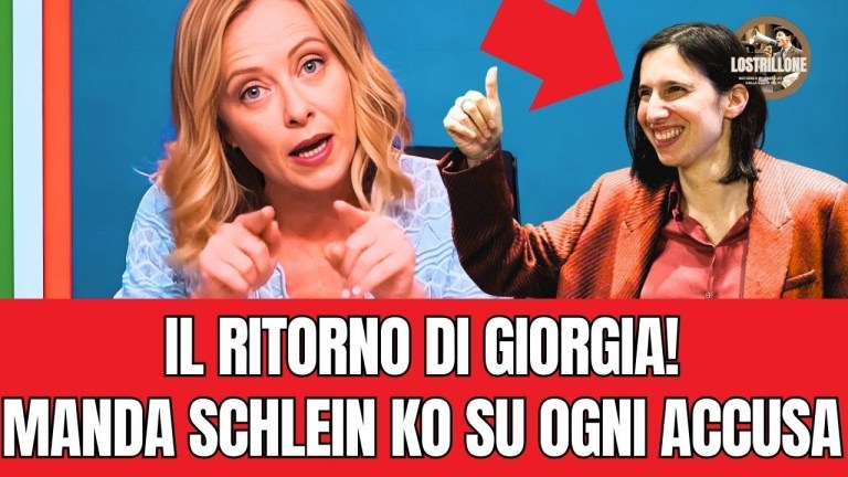 SHOCK: Meloni Annulla Schlein con Fatti Inconfutabili! SHOCK: Meloni Annulla Schlein con Fatti Inconfutabili!