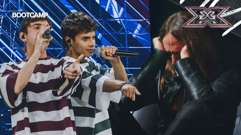 La reazione di Manuel Agnelli a “Smells Like Teen Spirit” dei Potara | X FACTOR 2024 BOOTCAMP La reazione di Manuel Agnelli a “Smells Like Teen Spirit” dei Potara | X FACTOR 2024 BOOTCAMP
