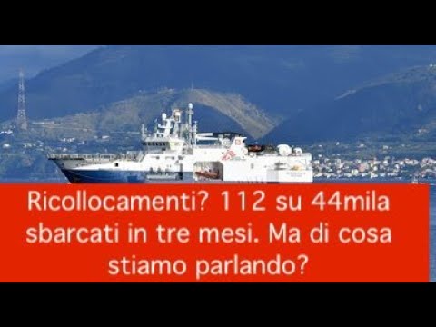 Ricollocamenti? 112 su 44mila sbarcati in tre mesi. Ma di cosa stiamo parlando? Ricollocamenti? 112 su 44mila sbarcati in tre mesi. Ma di cosa stiamo parlando?