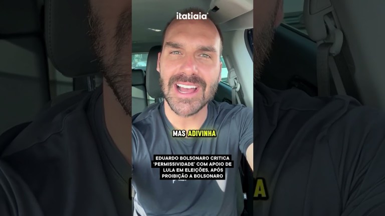 EDUARDO BOLSONARO CRITICA ‘PERMISSÃO’ PARA LULA DECLARAR APOIO, APÓS PROIBIÇÃO A BOLSONARO EDUARDO BOLSONARO CRITICA ‘PERMISSÃO’ PARA LULA DECLARAR APOIO, APÓS PROIBIÇÃO A BOLSONARO