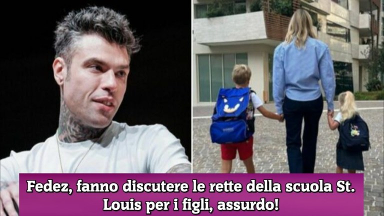 Fedez, fanno discutere le rette della scuola St Louis per i figli, assurdo! Fedez, fanno discutere le rette della scuola St Louis per i figli, assurdo!