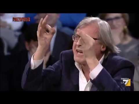 Vittorio Sgarbi: ‘Le pale eoliche nel culo!’ Vittorio Sgarbi: ‘Le pale eoliche nel culo!’