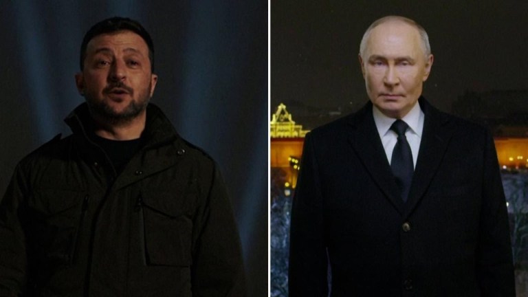Capodanno, i discorsi di Zelensky e Putin: l’appello a Trump e i ringraziamenti agli “eroi russi” Capodanno, i discorsi di Zelensky e Putin: l’appello a Trump e i ringraziamenti agli “eroi russi”
