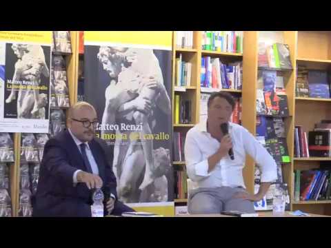 RENZI CON IL DIRETTORE DI TG2 SANGIULIANO PRESENTA “LA MOSSA DEL CAVALLO” A ROMA RENZI CON IL DIRETTORE DI TG2 SANGIULIANO PRESENTA “LA MOSSA DEL CAVALLO” A ROMA
