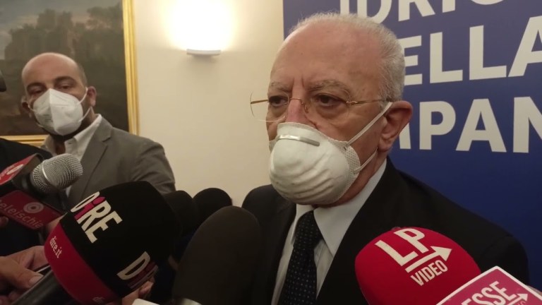 Campania, De Luca presenta il piano idrico regionale da 2,4 miliardi Campania, De Luca presenta il piano idrico regionale da 2,4 miliardi