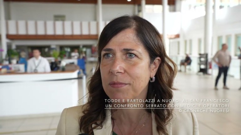 Todde e Bartolazzi a Nuoro: al San Francesco un confronto serrato con medici e operatori Todde e Bartolazzi a Nuoro: al San Francesco un confronto serrato con medici e operatori