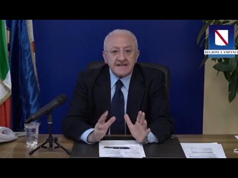 Campania, De Luca su mobilità tra regioni: “Limitazioni per zone con alto numero contagi” (29.05.20) Campania, De Luca su mobilità tra regioni: “Limitazioni per zone con alto numero contagi” (29.05.20)
