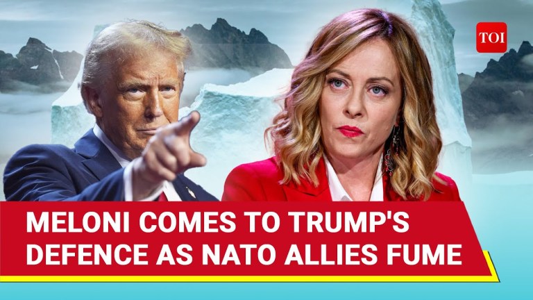 Meloni Defends Trump As NATO Unity Goes For Toss After Greenland Capture Threat | Watch Meloni Defends Trump As NATO Unity Goes For Toss After Greenland Capture Threat | Watch