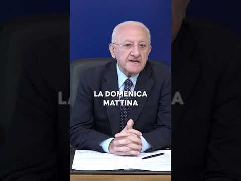 De Luca ironizza sulla Roma-Pompei: video esilarante De Luca ironizza sulla Roma-Pompei: video esilarante