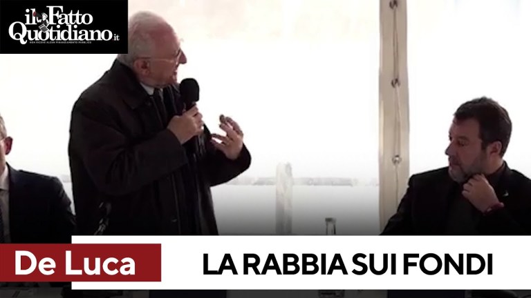 De Luca le canta in faccia a Salvini: “Sconcertante centralizzazione, governo inefficiente” De Luca le canta in faccia a Salvini: “Sconcertante centralizzazione, governo inefficiente”