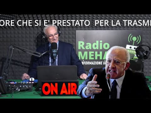 Vincenzo De Luca Presidente della Regione Campania a “In viaggio con Radio Mehari” 5° appuntamento. Vincenzo De Luca Presidente della Regione Campania a “In viaggio con Radio Mehari” 5° appuntamento.