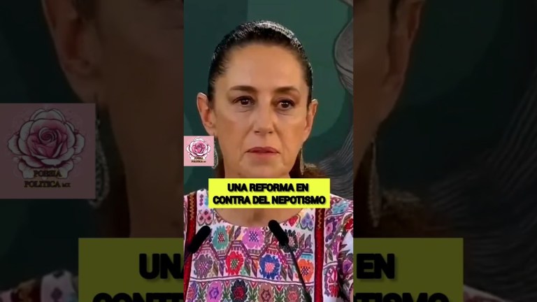 Vienen reformas No reelección y contra el Nepotismo #mexico #politica #shortsfeed Vienen reformas No reelección y contra el Nepotismo #mexico #politica #shortsfeed