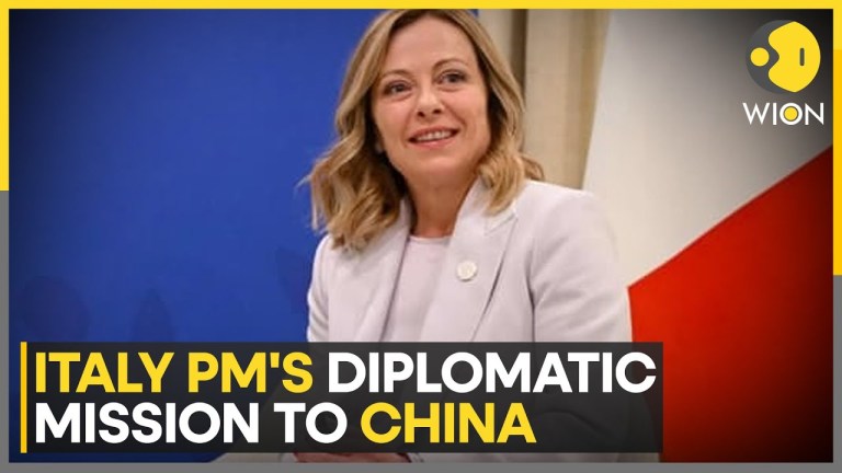 China: Italian PM Giorgia Meloni to visit country for five days | World News | WION China: Italian PM Giorgia Meloni to visit country for five days | World News | WION