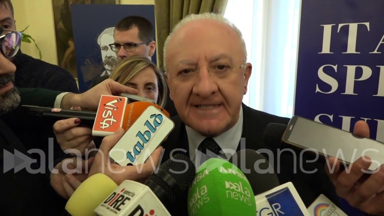 Autonomia differenziata, De Luca: “Così si rompe unità nazionale” Autonomia differenziata, De Luca: “Così si rompe unità nazionale”