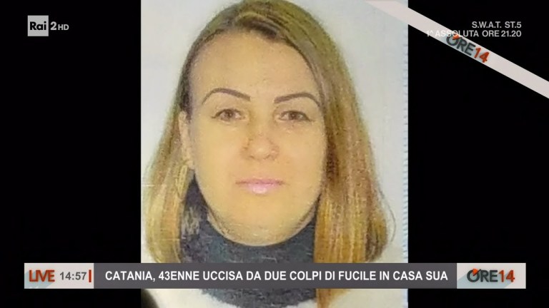 Catania, 43enne uccisa da due colpi di fucile in casa sua – Ore 14 del 02/12/2022 Catania, 43enne uccisa da due colpi di fucile in casa sua – Ore 14 del 02/12/2022