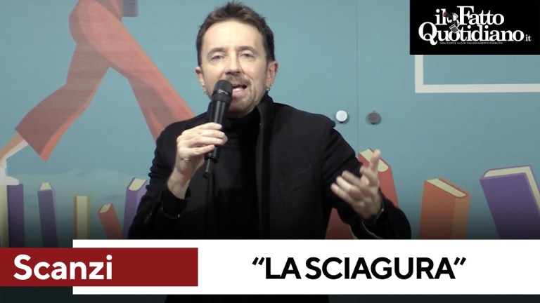 Andrea Scanzi presenta “La Sciagura”. L’evento integrale Andrea Scanzi presenta “La Sciagura”. L’evento integrale