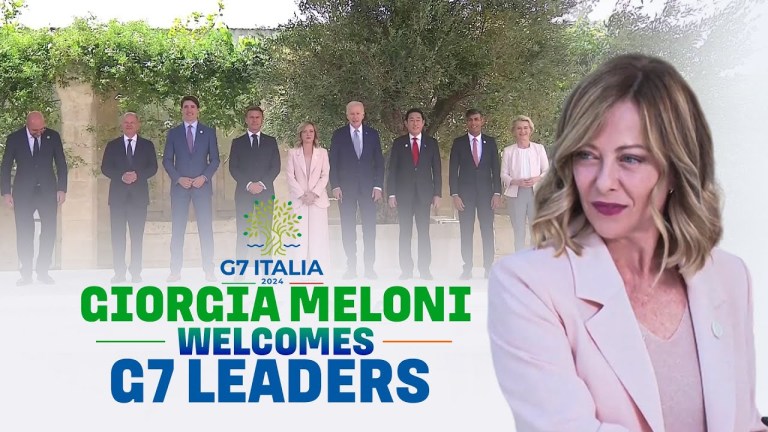 Live: G7 Summit 2024 Italy | Italian Prime Minister Giorgia Meloni, welcomes G7 leaders | Italy Live: G7 Summit 2024 Italy | Italian Prime Minister Giorgia Meloni, welcomes G7 leaders | Italy