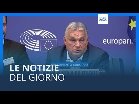Le notizie del giorno | 09 ottobre – Mattino Le notizie del giorno | 09 ottobre – Mattino
