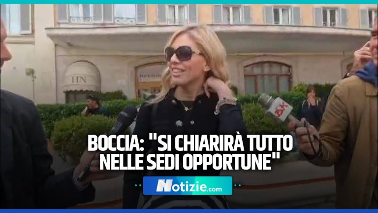 BOCCIA: “SI CHIARIRÀ TUTTO NELLE SEDI OPPORTUNE” BOCCIA: “SI CHIARIRÀ TUTTO NELLE SEDI OPPORTUNE”