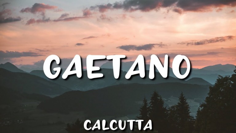 •Calcutta• Gaetano (lyrics) •Calcutta• Gaetano (lyrics)