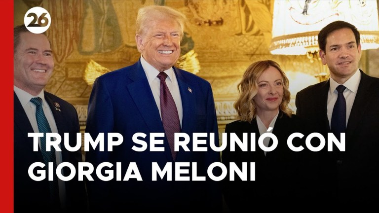 Trump se reunió con Giorgia Meloni días antes de asumir la presidencia de EEUU Trump se reunió con Giorgia Meloni días antes de asumir la presidencia de EEUU