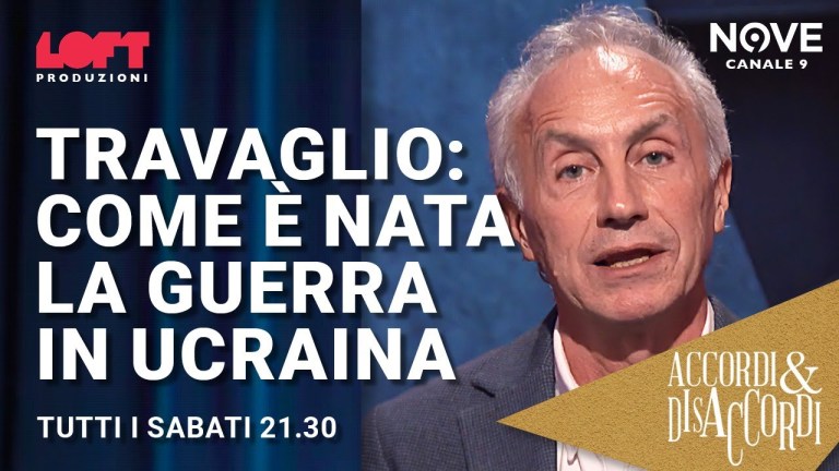 Travaglio: come è nata la guerra in Ucraina Travaglio: come è nata la guerra in Ucraina