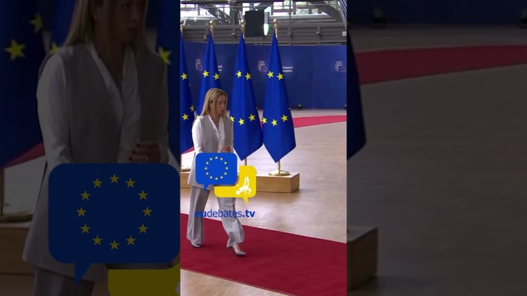 Giorgia Meloni sad in Brussels after separation from partner! Giorgia Meloni sad in Brussels after separation from partner!
