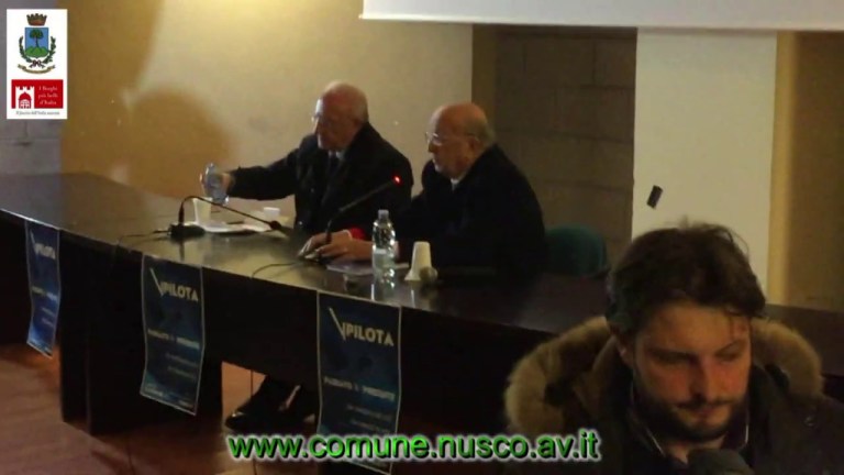 IL PRESIDENTE DELLA REGIONE CAMPANIA VINCENZO DE LUCA A NUSCO IL PRESIDENTE DELLA REGIONE CAMPANIA VINCENZO DE LUCA A NUSCO