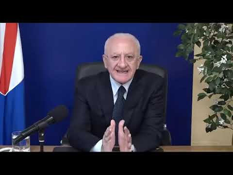 De Luca – Autonomia differenziata, partiamo da un piano per la burocrazia zero (18.11.22 ) De Luca – Autonomia differenziata, partiamo da un piano per la burocrazia zero (18.11.22 )