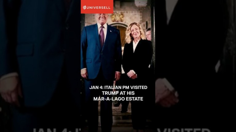 Italy’s Giorgia Meloni gains favour with Donald Trump Italy’s Giorgia Meloni gains favour with Donald Trump