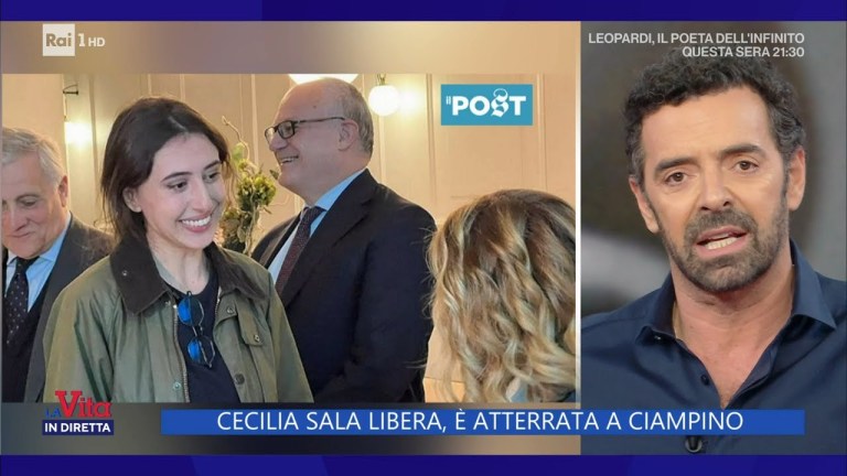Cecilia Sala libera, è atterrata a Ciampino – La Vita in diretta 08/01/2025 Cecilia Sala libera, è atterrata a Ciampino – La Vita in diretta 08/01/2025