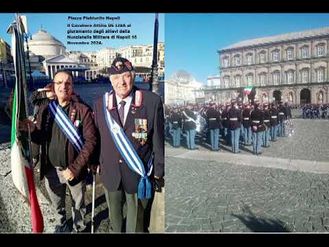 Comune di Napoli, a Piazza Plebiscito hanno giurato 57 Allievi della Scuola Militare La Nunziatella Comune di Napoli, a Piazza Plebiscito hanno giurato 57 Allievi della Scuola Militare La Nunziatella