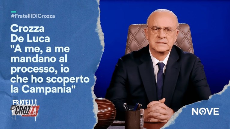 Crozza De Luca “A me, a me mandano al processo, io che ho scoperto la Campania” | Fratelli di Crozza Crozza De Luca “A me, a me mandano al processo, io che ho scoperto la Campania” | Fratelli di Crozza