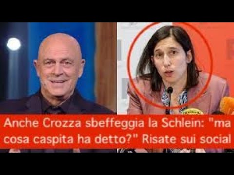Anche Crozza sbeffeggia la Schlein: “ma cosa caspita ha detto?” Risate sui social Anche Crozza sbeffeggia la Schlein: “ma cosa caspita ha detto?” Risate sui social