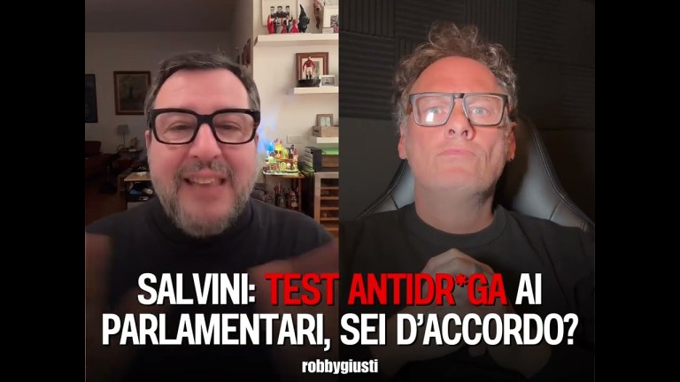 Salvini test Antidr*ga ai Parlamentari, sei d’accordo? #salvini Salvini test Antidr*ga ai Parlamentari, sei d’accordo? #salvini