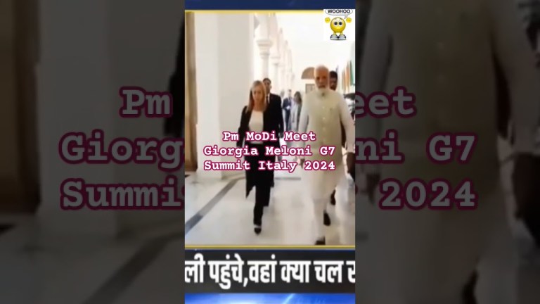 Pm Modi Meet the Giorgia Meloni G7 Summit Italy 2024 // #PM Modi will Participate//#shorts //#live Pm Modi Meet the Giorgia Meloni G7 Summit Italy 2024 // #PM Modi will Participate//#shorts //#live