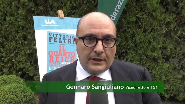Presentato il nuovo libro di Feltri e Sangiuliano Presentato il nuovo libro di Feltri e Sangiuliano