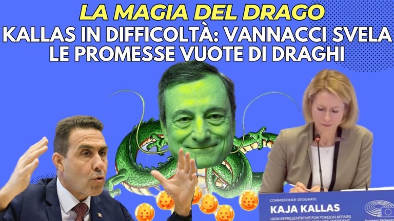 Kallas in Difficoltà: Vannacci Svela le Promesse Vuote di Draghi #politics #divertente Kallas in Difficoltà: Vannacci Svela le Promesse Vuote di Draghi #politics #divertente