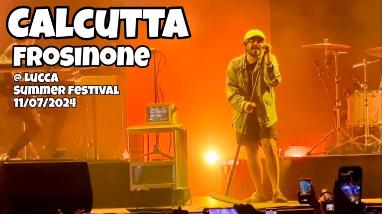 Calcutta – FROSINONE Live @ Lucca Summer Festival 11 luglio 2024 – LSF24 Calcutta – FROSINONE Live @ Lucca Summer Festival 11 luglio 2024 – LSF24