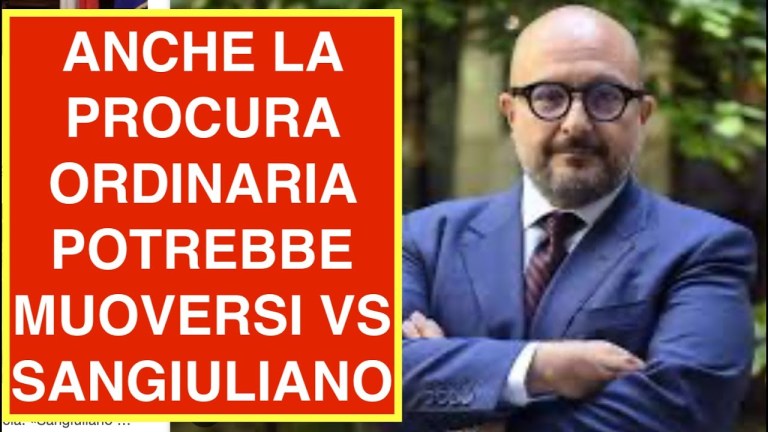 ANCHE LA PROCURA ORDINARIA POTREBBE MUOVERSI VS SANGIULIANO ANCHE LA PROCURA ORDINARIA POTREBBE MUOVERSI VS SANGIULIANO