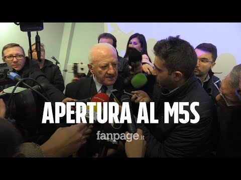 Elezioni Regionali Campania, Vincenzo De Luca apre al dialogo tra PD e M5S: “Ma solo sui temi” Elezioni Regionali Campania, Vincenzo De Luca apre al dialogo tra PD e M5S: “Ma solo sui temi”