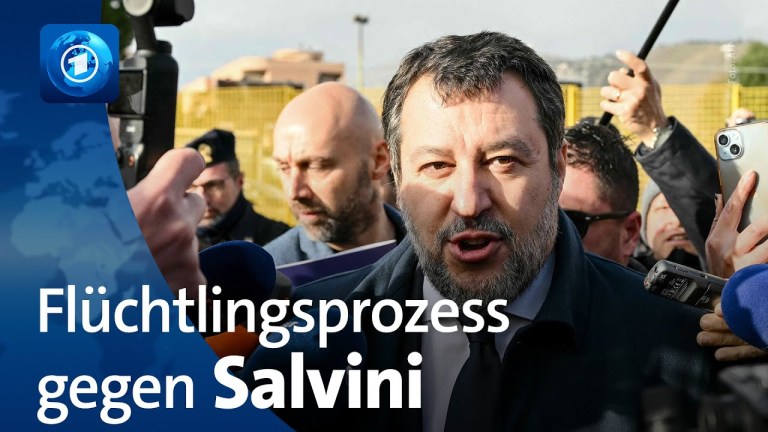 Umgang mit Flüchtlingen: Prozess gegen Italiens Ex-Innenminister Salvini Umgang mit Flüchtlingen: Prozess gegen Italiens Ex-Innenminister Salvini