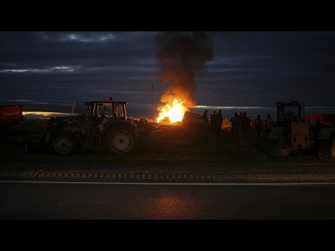 Francia, agricoltori in protesta per il quarto giorno: bloccato il porto di Bordeaux Francia, agricoltori in protesta per il quarto giorno: bloccato il porto di Bordeaux