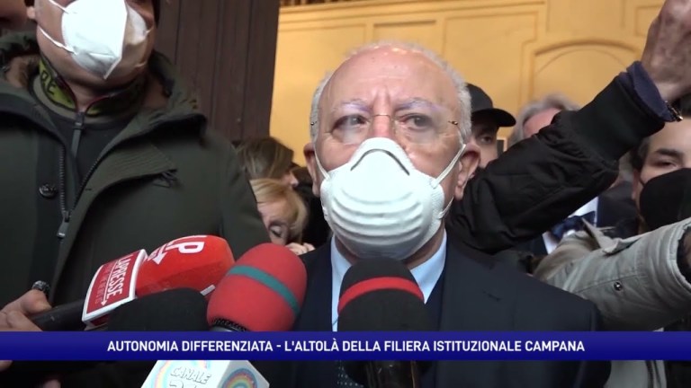Autonomia differenziata: l’altolà dell’intera filiera istituzionale campana Autonomia differenziata: l’altolà dell’intera filiera istituzionale campana