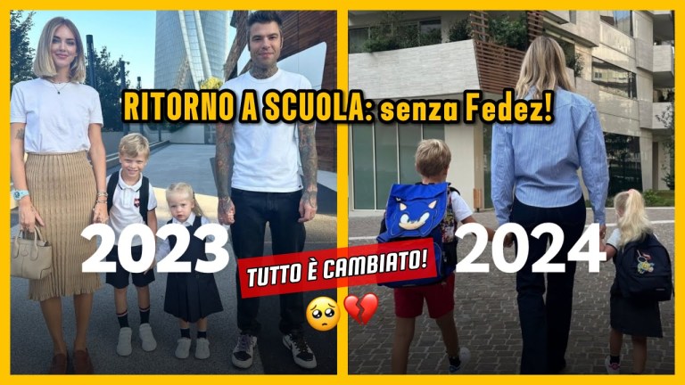 LA PRIMA VOLTA SENZA FEDEZ: Chiara Ferragni accompagna Leone e Vittoria a scuola da sola! LA PRIMA VOLTA SENZA FEDEZ: Chiara Ferragni accompagna Leone e Vittoria a scuola da sola!