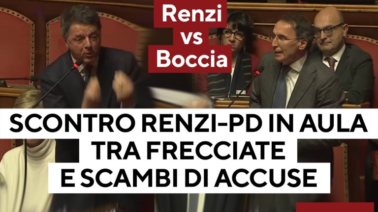 Renzi vs Boccia, scambio accuse e frecciate in Aula sulla riforma della giustizia Renzi vs Boccia, scambio accuse e frecciate in Aula sulla riforma della giustizia