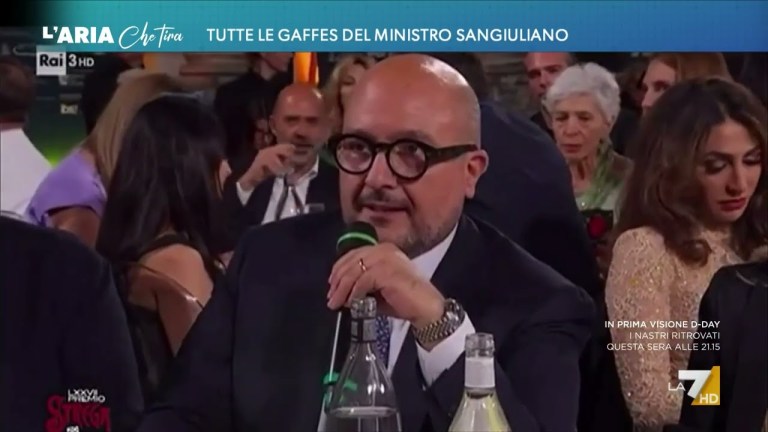 Tutte le gaffes del Ministro Sangiuliano Tutte le gaffes del Ministro Sangiuliano